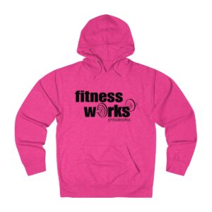 Women's French Terry Hoodie - Black Logo