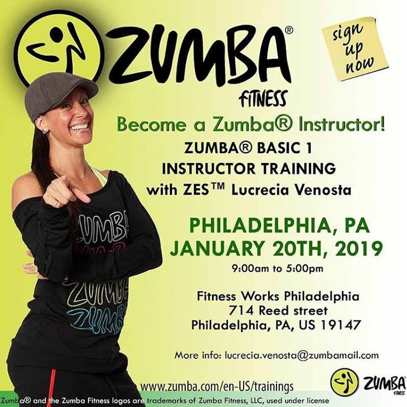 Get Zumba certified! – Fitness Works Philadelphia