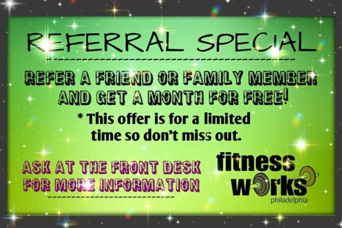 Have ya heard about our REFERRAL SPECIAL?